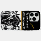 kühne Buffalo gegen Berge Case-Mate iPhone Hülle (Rückseite (Horizontal))