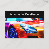 Kühne, bunte Automotive-Visitenkarten Visitenkarte (Vorderseite)