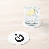 Kühne Christliche Solidarität zwischen Nazarene un Runder Pappuntersetzer (Vor Ort)