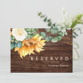 Kühne Country Sunflower | Holzschutzschild (Stehend Vorderseite)