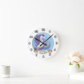 kühne Einhorn-Uhr Runde Wanduhr (Zuhause)