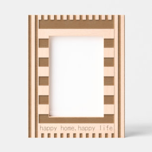 Kühne, ethnisch Inspirierte Designfamilie und Glüc Geätzte Rahmen