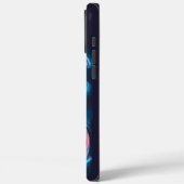 Kühne Farben entfesseln Nachtkreativität Case-Mate iPhone Hülle (Rückseite / Links)