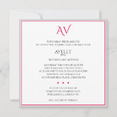 kühne farbenfrohe Bar oder Bat Mitzvah Star von Da Einladung (Vorderseite)