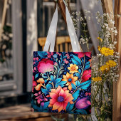 kühne farbige Blume Tasche