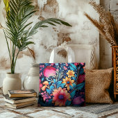 kühne farbige Blume Tasche