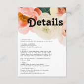 kühne, farbige Blüte | Details QR Code Begleitkarte (Vorderseite)