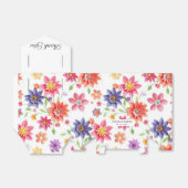 kühne, farbige Blüte Geschenkschachtel (Ungefaltet)