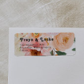 kühne, farbige Blüte | Rücksendeadresse