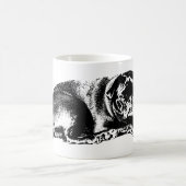 Kühne Form, gemütliche Reflexionen Kaffeetasse (Mittel)