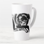 Kühne Form, gemütliche Reflexionen Milchtasse (Rechte Ecke)