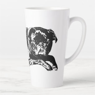 Kühne Form, gemütliche Reflexionen Milchtasse