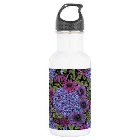 Kühne Gartenfloralen Edelstahlflasche (Vorderseite)