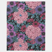 Kühne Gartenfloralen Fleecedecke (Vorderseite)