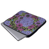 Kühne Gartenfloralen Laptopschutzhülle (Vorne Knopf)