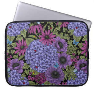Kühne Gartenfloralen Laptopschutzhülle
