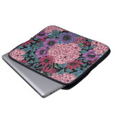 Kühne Gartenfloralen Laptopschutzhülle (Vorne Knopf)