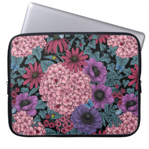 Kühne Gartenfloralen Laptopschutzhülle