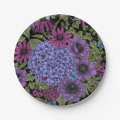 Kühne Gartenfloralen Pappteller (Vorderseite)