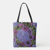 Kühne Gartenfloralen Tasche (Rückseite)