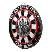 Kühne, grizzly Target Forest Art Dartscheibe (Vorderseite rechts)