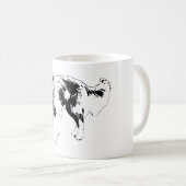 kühne Herbsthunde Kontur Tasse (VorderseiteRechts)