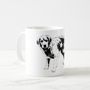 kühne Herbsthunde Kontur Tasse