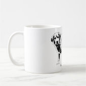 kühne Herbsthunde Kontur Tasse (Links)