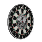 Kühne Hirschzielwaldkunst Dartscheibe (Vorderseite Links)