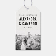 kühne Hochzeit | Schwarzer Text auf Weiß mit Foto