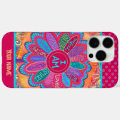 Kühne Inspirierend Ich bin Blume farbenfroher Nied Case-Mate iPhone Hülle (Rückseite (Horizontal))