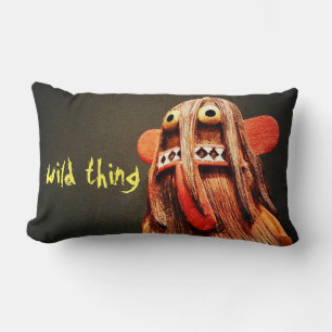 Kühne Kachina Puppe Foto Wild Thing Zitat Niedlich Lendenkissen