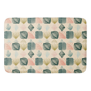 Kühne Karibik-Stammes-Mudcloth: Boho Buttercreme Badematte