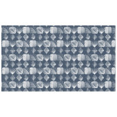 kühne Karibik-Stammtücher: Navy Blue & White, Tischdecke (Vorderseite (Horizontal))