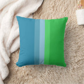 Kühne Kontrast Abstrakter Kunst Kissen (Decke)