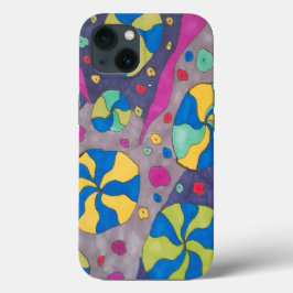 Kühne kosmische Kanadische Kunst Case-Mate iPhone Hülle