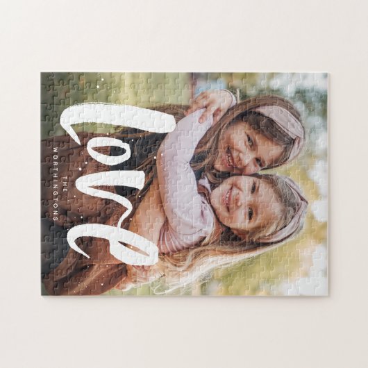 kühne Liebe Foto Puzzle (Horizontal)