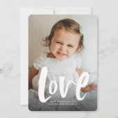 Kühne Liebe Valentinstag Fotokarte Feiertagskarte (Vorderseite)