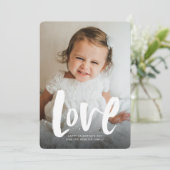 Kühne Liebe Valentinstag Fotokarte Feiertagskarte (Stehend Vorderseite)