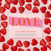 Kühne Liebe Valentinstag Party Einladung