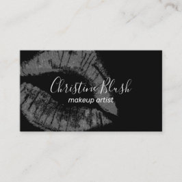 Kühne Lipstick Kiss MUA Business Card Visitenkarte