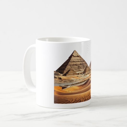 Kühne Luxe: beeindruckende Kunst Kaffeetasse (Vorderseite Links)