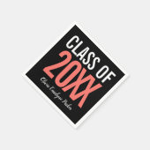 kühne moderne Abschluss JEDES JAHR Serviette (Ecke)