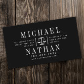 Kühne moderne Anwältin Visitenkarte