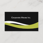 Kühne moderne Corporate Business Cards Design Visitenkarte (Vorderseite)