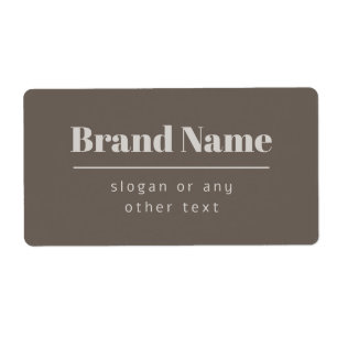 Kühne moderne dunkle und hellbeige Marke oder Unte