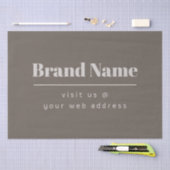 Kühne moderne dunkle und hellbeige Marke oder Unte Seidenpapier (Handwerk)