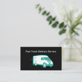 Kühne moderne, einfache Lieferantenkarten Visitenkarte (Stehend Vorderseite)