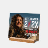 Kühne moderne Foto High School Abschluss Acrylschild (Winkel)