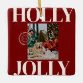 Kühne moderne Foto Niedliche Briefmarke Ferienkart Keramikornament (Vorderseite)